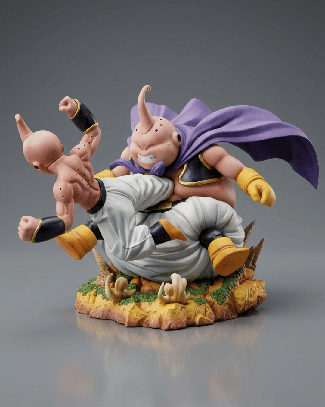Dragon Ball Anime Figure Buu’s Brutal Counter 18cm (7.1") Collector Statue