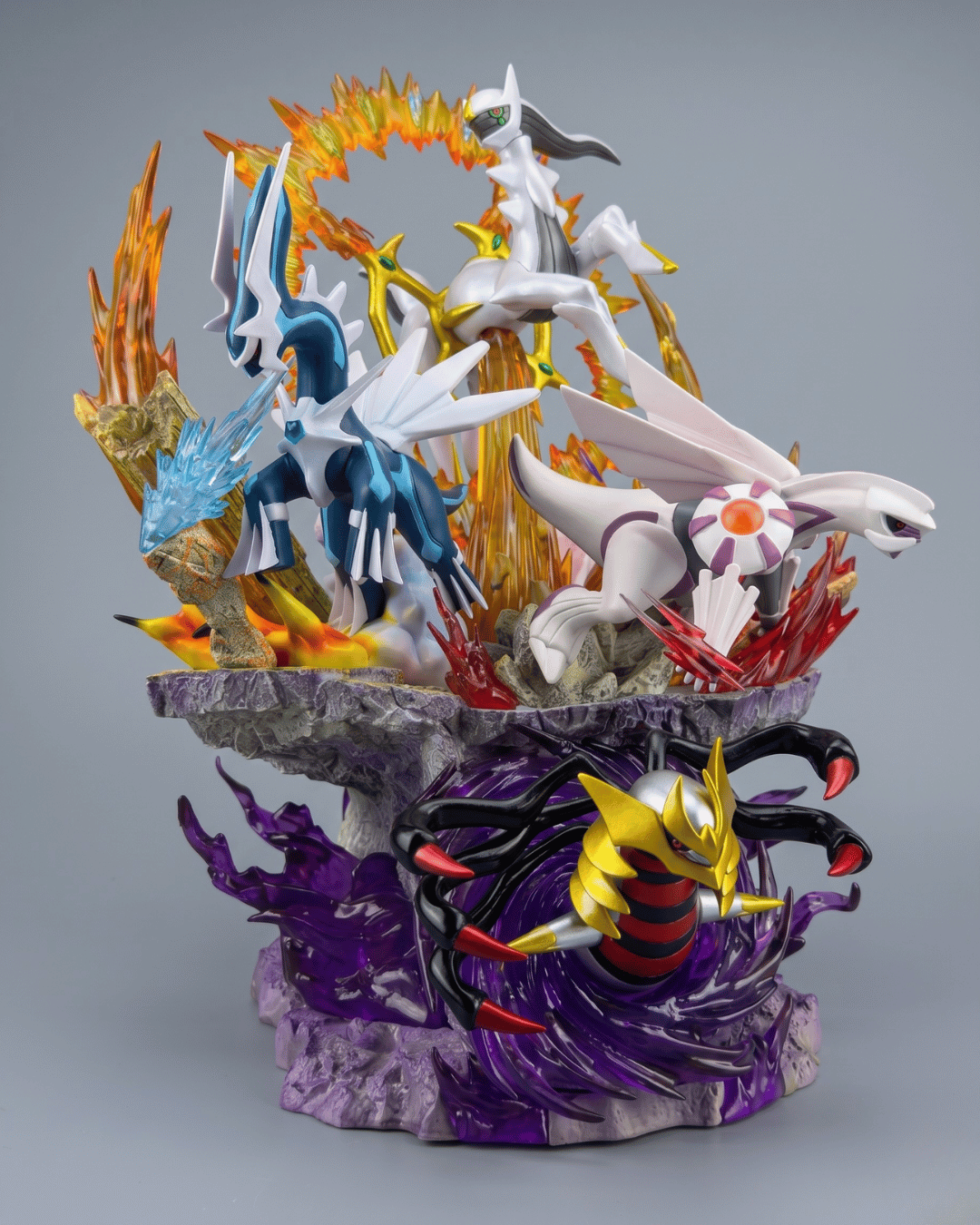 Pokémon Anime Figure Arceus, Dialga, Palkia and Giratina: Creation Legends 37cm (14.57") Collector Statue