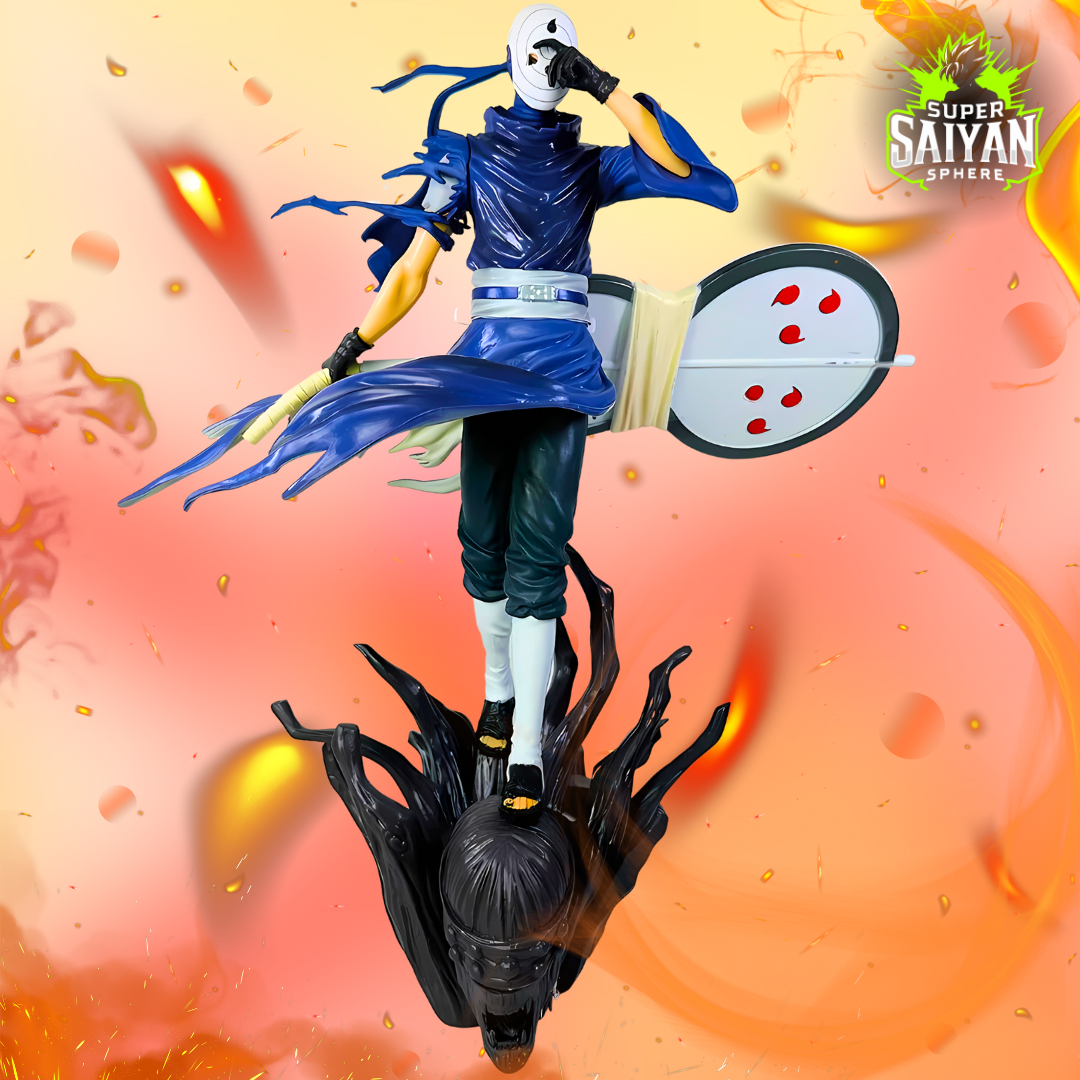 Figurine Naruto Obito Uchiha (Masque Tobi) – 30 Cm – Statue PVC Collector