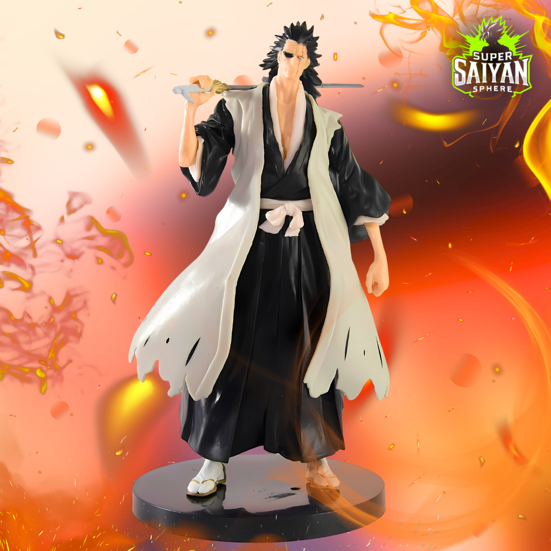 Bleach Anime Figure Savage Strength Zaraki Kenpachi 18cm (7") PVC Statue