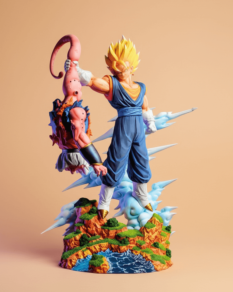 Dragon Ball Anime Figure Fusion Dominance! Vegito vs. Buu 31cm (12") Collector Statue