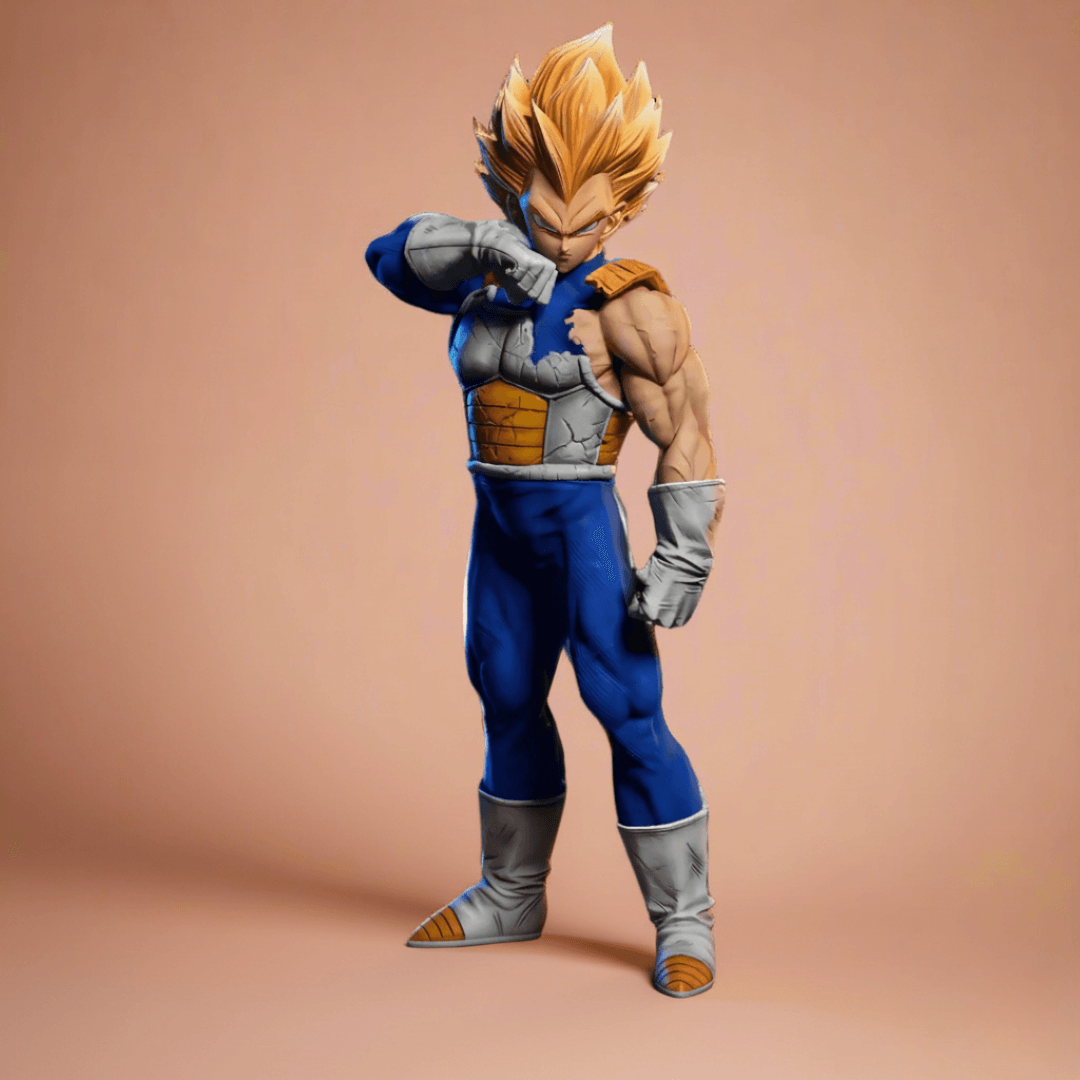Dragon Ball Anime Figure Saiyan Warrior Vegeta 28cm (11") PVC Statue