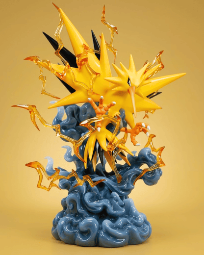 Pokemon Anime Figure Thunder Sovereign Zapdos 15.5c, (6.1") Collector Statue