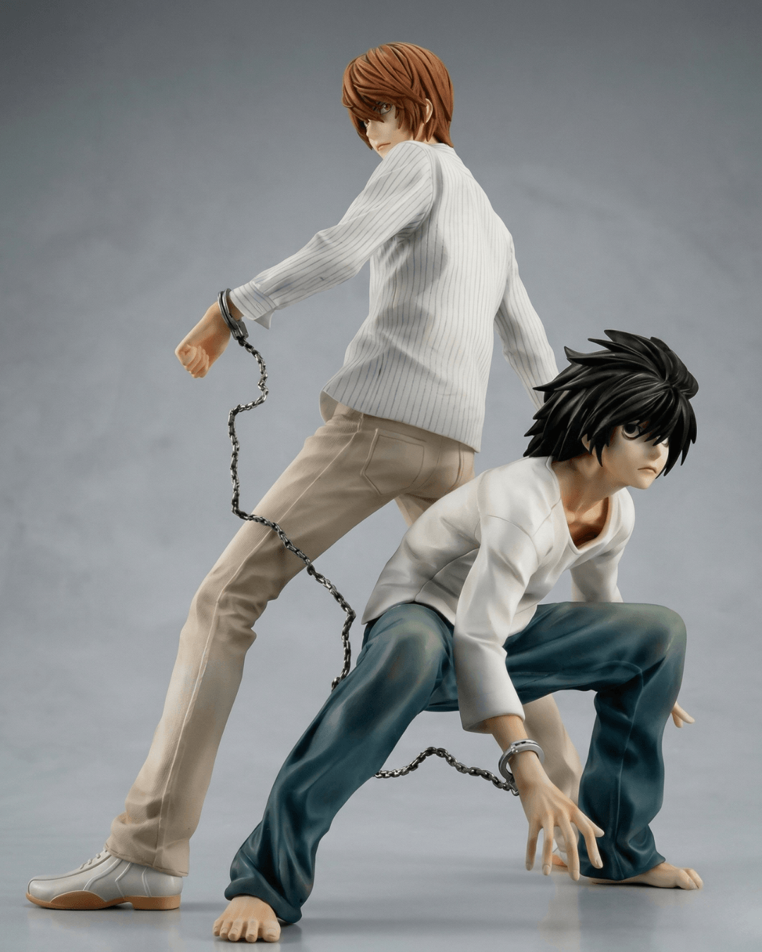 Death Note Anime Figure Bound by Justice and Deceit Ligh Yagami & L 24cm (9.45") Collector Statue