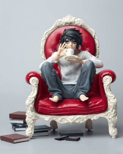 Death Note Anime Figure Sleepless Mind L 24cm (9.45") Collector Statue