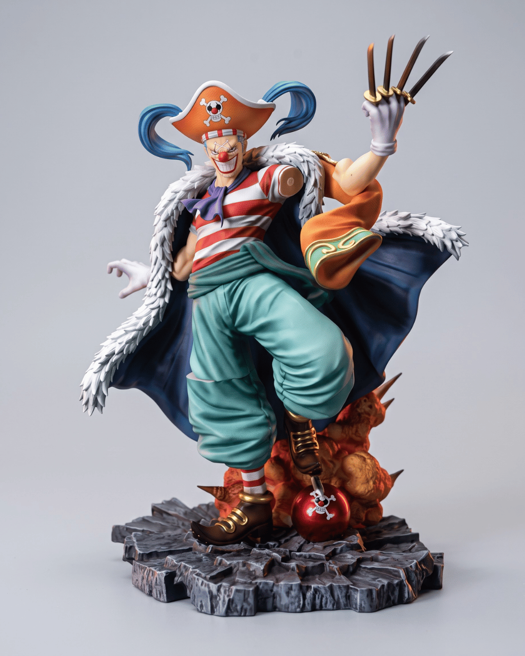 One Piece Anime Figure Emperor of Chaos Buggy the Clown 26cm (10.2") Collector Statue