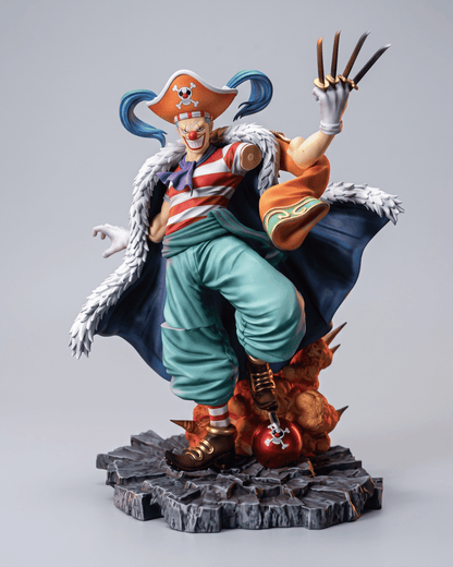 One Piece Anime Figure Emperor of Chaos Buggy the Clown 26cm (10.2") Collector Statue