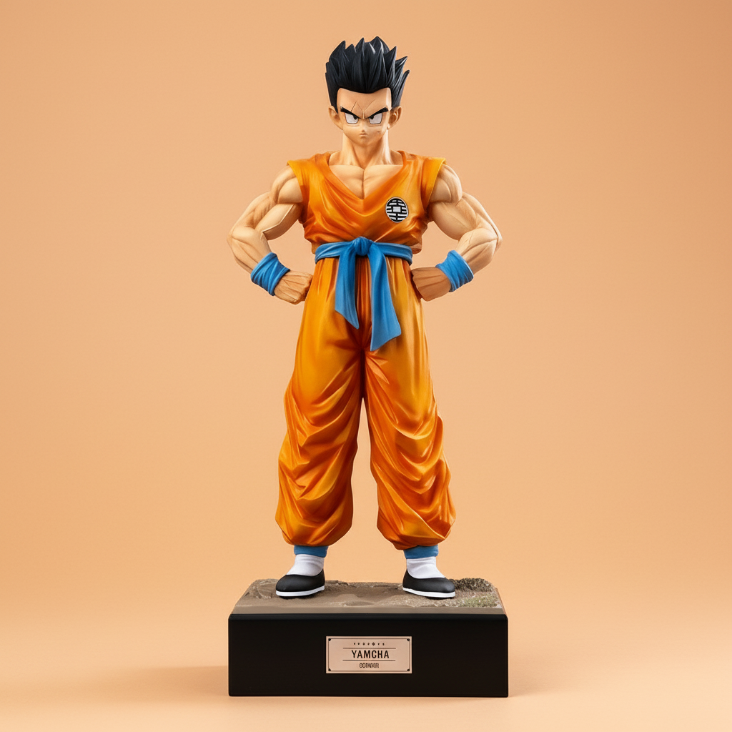 Dragon Ball Anime Figure Claws of the Wolf Fang Fist Yamcha 30cm (12") PVC Statue