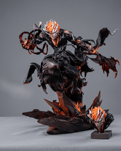 Bleach Anime Figure Ichigo Kurosaki: Vasto Lorde Fury 22cm (8.66") Collector Statue