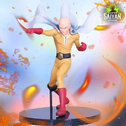 One Punch Man Anime Figure Punch of Power Saitama 14cm (6") PVC Statue