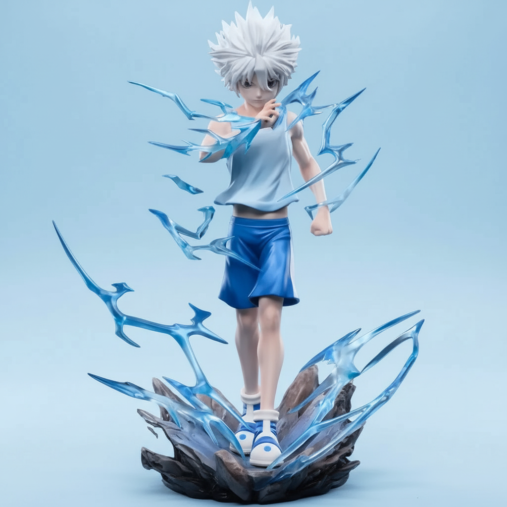 Hunter X Hunter Anime Figure Lightning AssassinK illua Zoldyck 23cm (9")
