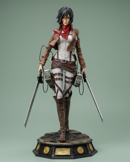 Attack on Titans Anime Figure Mikasa Ackerman: Wings of Freedom 29cm (11.4") Collector Statue