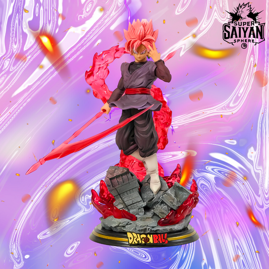 Dragon Ball Anime Figure Black Goku Rises 28cm (11") PVC Statue