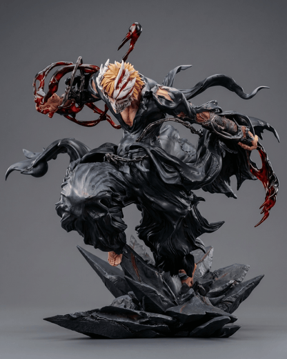 Bleach Anime Figure Ichigo Kurosaki: Vasto Lorde Fury 22cm (8.66") Collector Statue