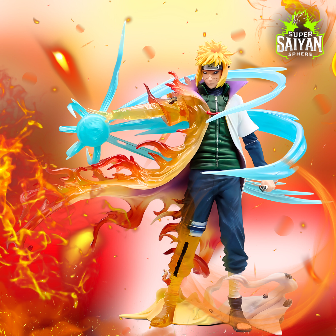 Naruto Anime Figure Lightning Step Namikaze Minato 26cm (10") PVC Statue