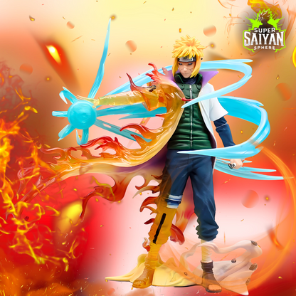 Naruto Anime Figure Lightning Step Namikaze Minato 26cm (10") PVC Statue