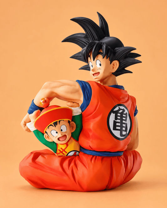 Dragon Ball Anime Figure Warrior’s Bond Goku & Gohan 14cm (5.5") Collector Statue