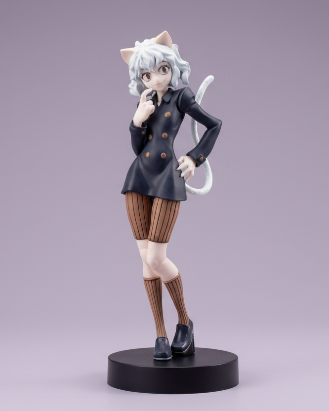 Hunter x Hunter Anime Figure Feline Royal Guard Neferpitou 27cm (10.63") Collector Statue
