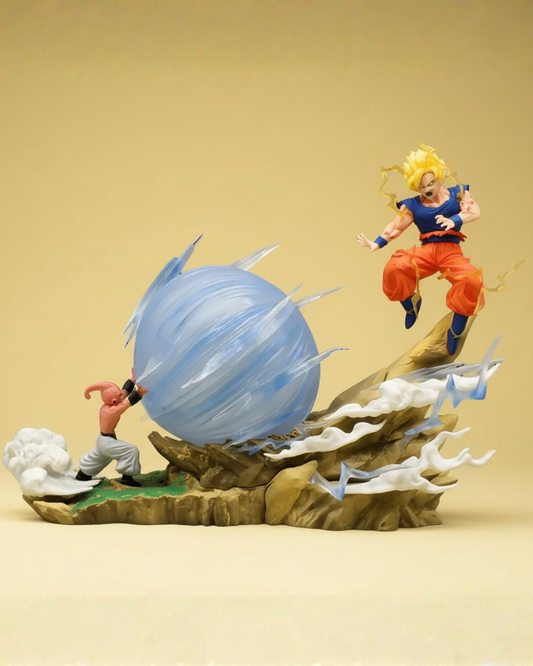 Dragon Ball Anime Figure Legendary Duel Goku vs. Buu 23cm (9") Collector Statue
