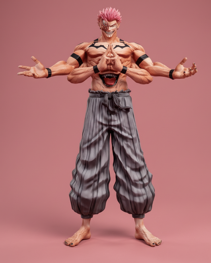 Jujutsu Kaisen Anime Figure King of Curses Ryomen Sukuna 30cm (11.81") Collector Statue