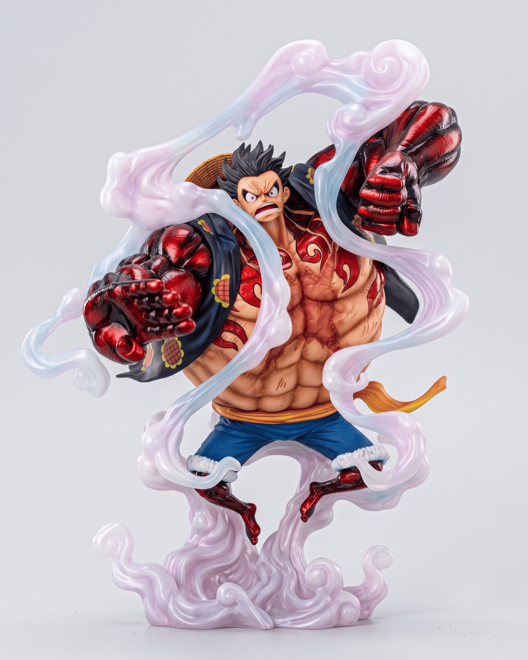 One Piece Anime Figure Luffy Gear 4 Fists of Conqueror’s Haki 30cm (11.8") Collector Statue