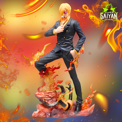 One Piece Anime Figure Blazing Elegance Sanji 27cm (11") PVC Statue