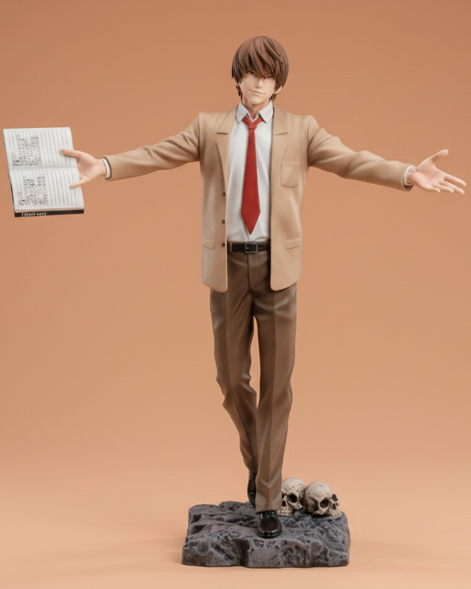 Death Note Anime Figure Fallen Genius Light Yagami 30cm (12") PVC Statue