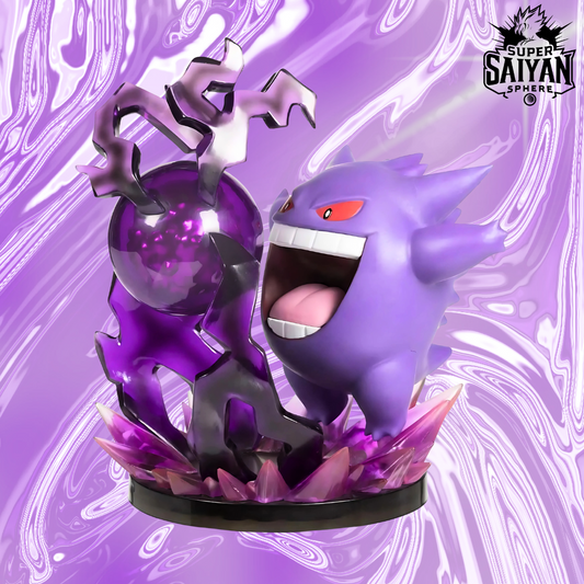 Pokémon Anime Figure Shadow Trickster Gengar 15cm (6") PVC Statue