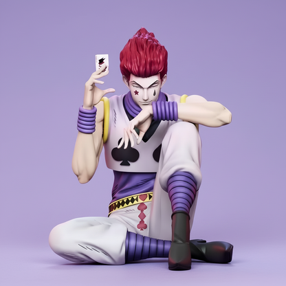 Hunter X Hunter Anime Figure Trickster Reaper Hisoka 14cm (6") PVC Statue