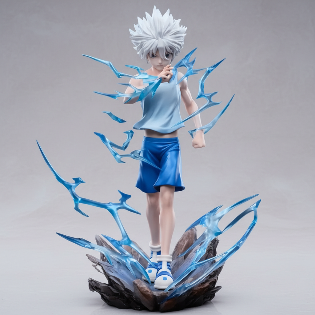 Hunter X Hunter Anime Figure Lightning AssassinK illua Zoldyck 23cm (9")