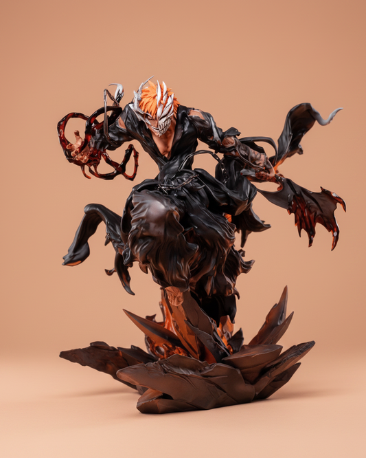 Bleach Anime Figure Ichigo Kurosaki: Vasto Lorde Fury 22cm (8.66") Collector Statue
