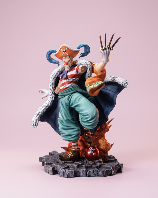 One Piece Anime Figure Emperor of Chaos Buggy the Clown 26cm (10.2") Collector Statue