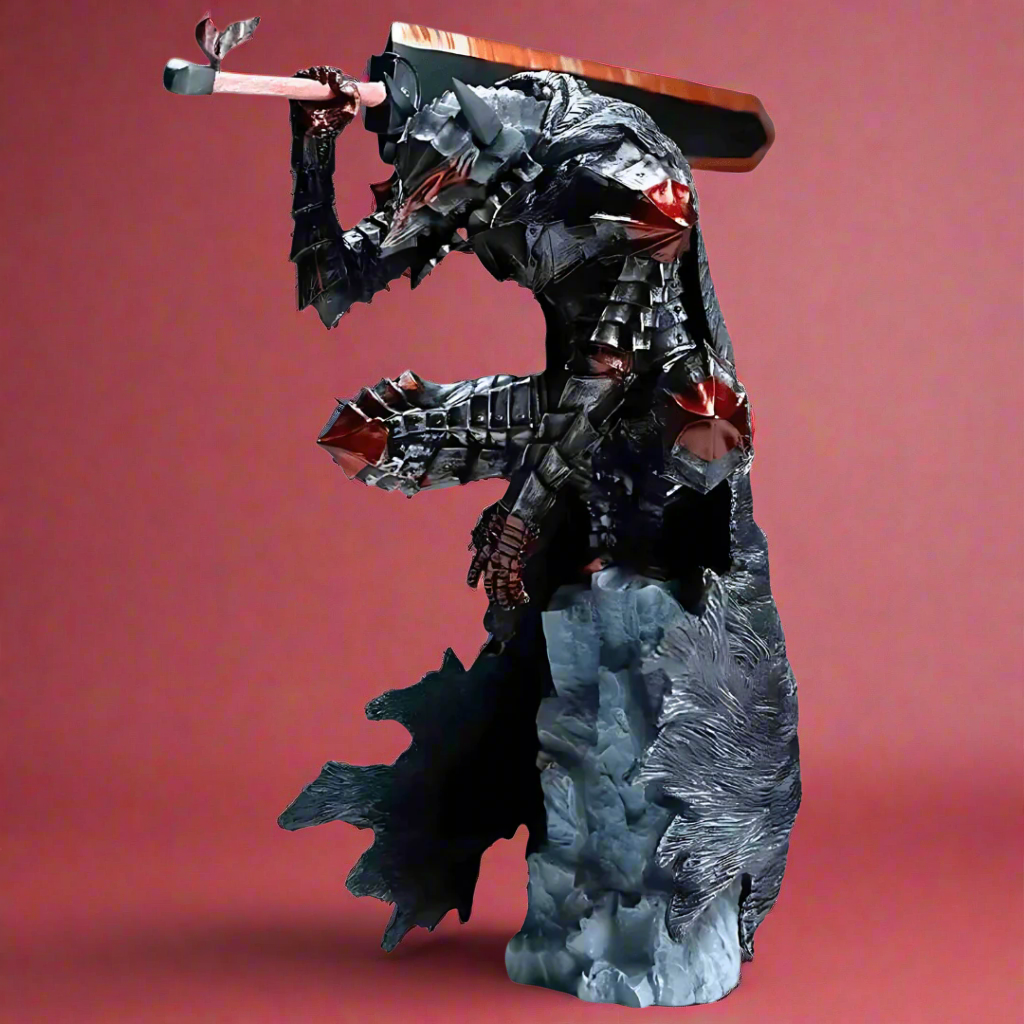 Berserk Anime Figure The Berserker Guts 25cm (10") PVC Statue