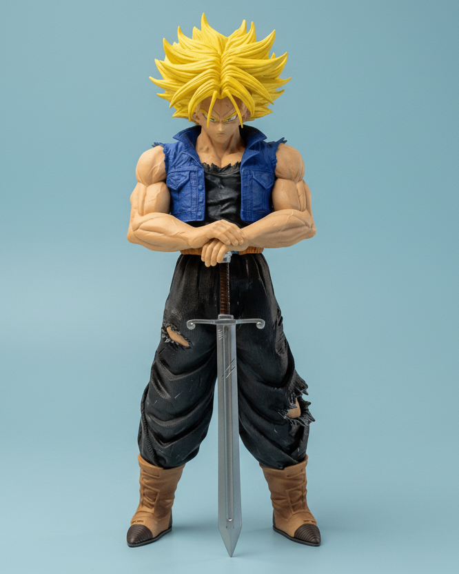 Dragon Ball Anime Figure Temporal Avenger Trunks 25cm (10") Collector Statue