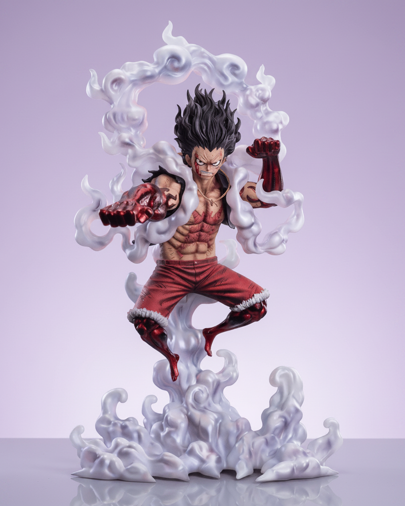 One Piece Anime Figure Snakeman Rising Luffy Gear 4 31cm (12.2") Collector Statue