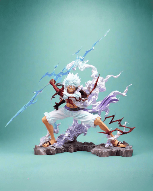 Figurine d'anime One Piece Celestial Battle Gear 5 Luffy 18 cm (7") Statue en PVC (1)