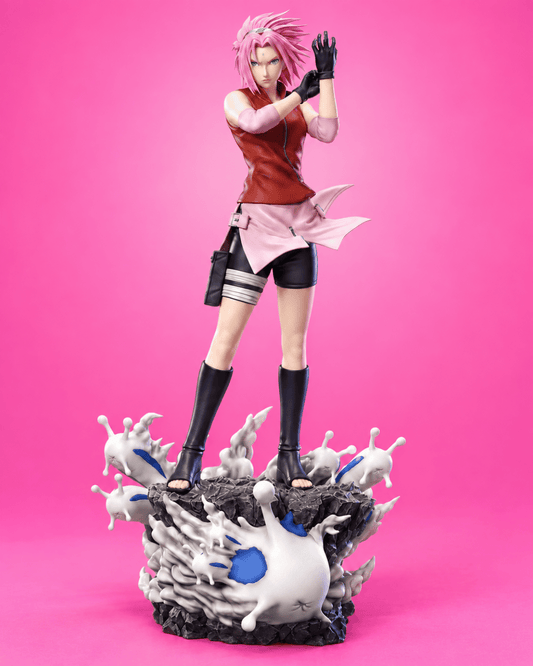 Naruto Anime Figure Shinobi Rose Sakura 35cm (13.8") Collector Statue