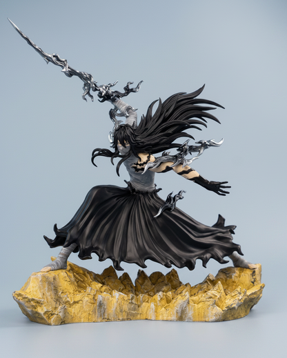 Bleach Anime Figure The Black-Clad ProtectorIchigo Kurosaki 24cm (9.5") Collector Statue
