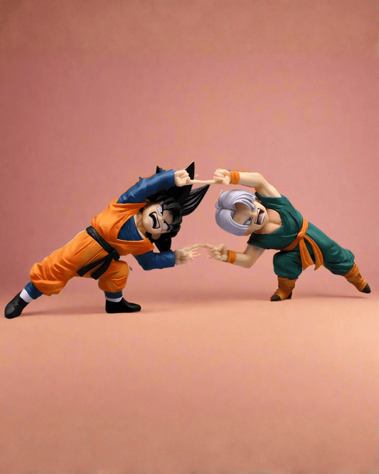 10cm Dragon Ball Z Anime Son Goten Figurine Gotenks Trunks Corps Combiné Figurines d'Action PVC Statue Collection Modèle Jouets Cadeaux