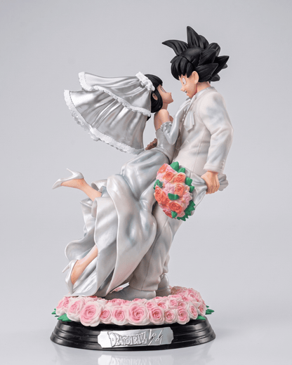 Dragon Ball Anime Figure Saiyan Love Story Goku & Chi-Chi 31cm (12.2") Collector Statie