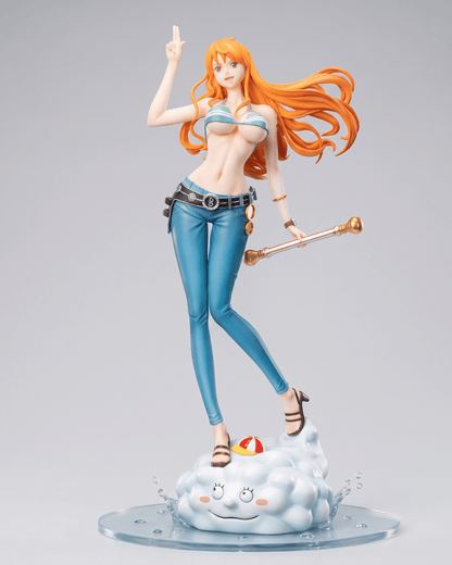 One Piece Anime Figure Queen of the High Seas Nami 22cm (8.7") Collector Statue