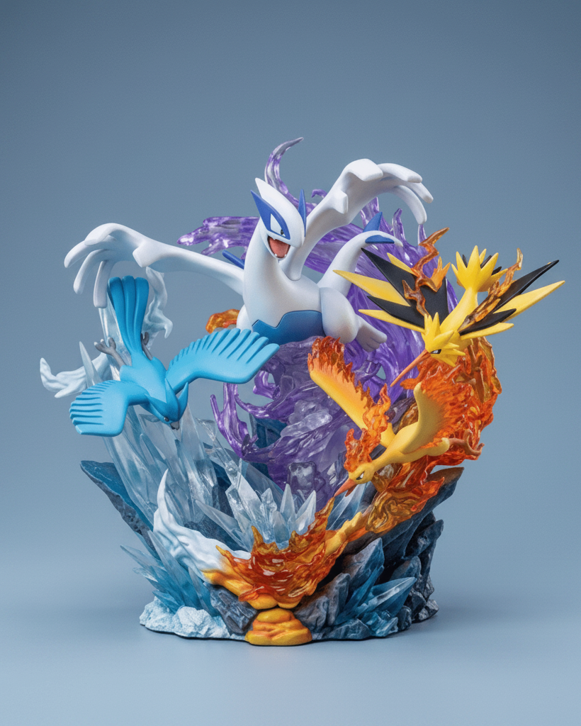 Pokémon Anime Figure Lugia, Articuno, Zapdos and Moltres: The Awakening of Legends 31cm (12.2") Collector Statue