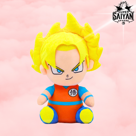 Dragon Ball Anime Plush Toy Golden Fury Super Saiyan Goku 20cm (8") Plushie