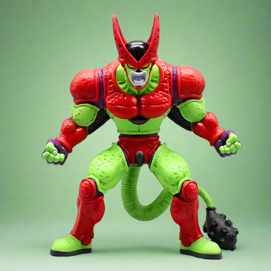 Figura de anime de Dragon Ball: Bio-Weapon Cell Max, estatua de PVC de 28 cm (11")