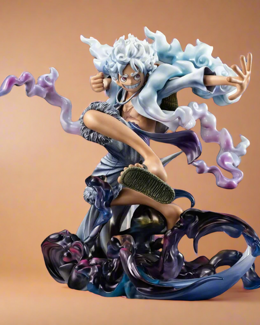 One Piece Anime Figure Chaos Impact Gear 5 Luffy 23cm (9") PVC Statue