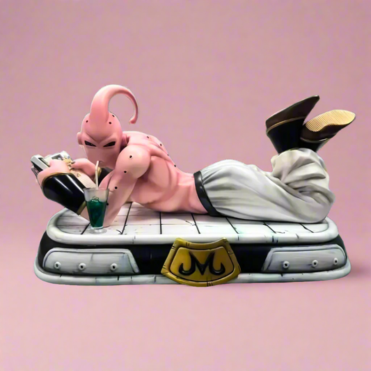 Dragon Ball Anime Figure Pink Chill Majin Buu 14cm (6") PVC Statue