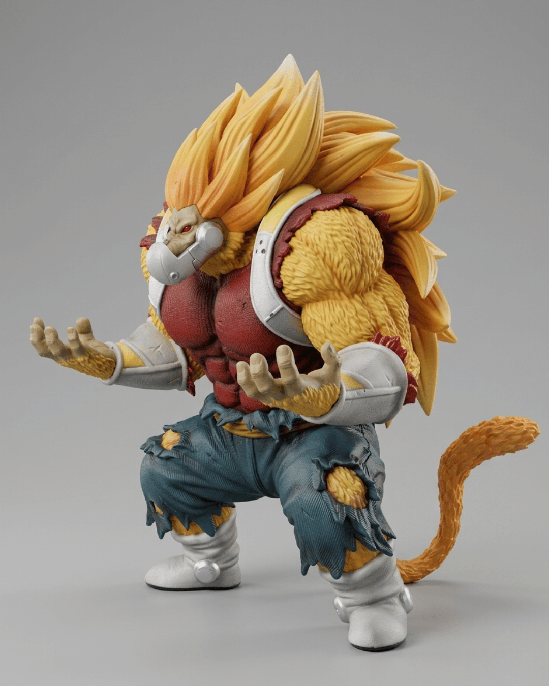 Dragon Ball Anime Figure Baby Vegeta Golden Oozaru 36cm (14.2") Collector Statue