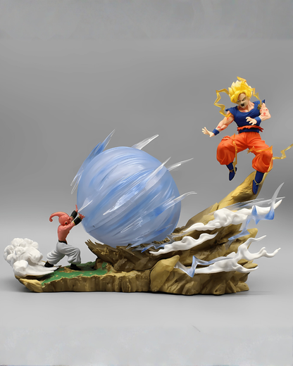 Dragon Ball Anime Figure Legendary Duel Goku vs. Buu 23cm (9") Collector Statue