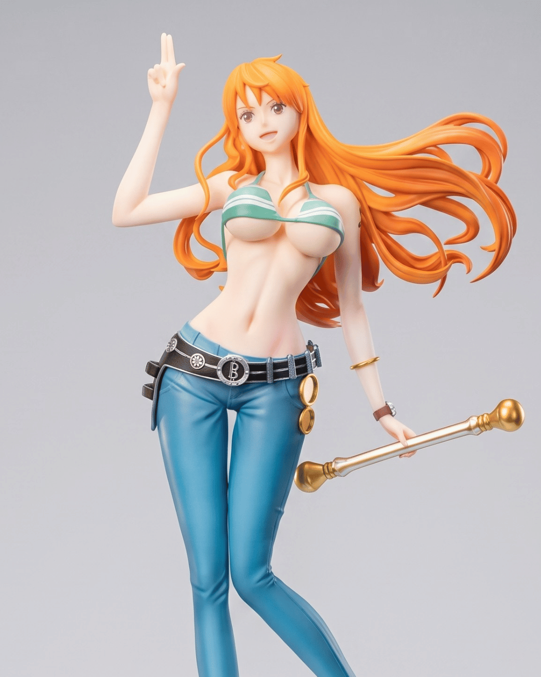 One Piece Anime Figure Queen of the High Seas Nami 22cm (8.7") Collector Statue