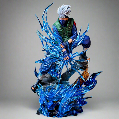 Naruto Anime Figure Silent Strike Hatake Kakashi (9") PVC Statue